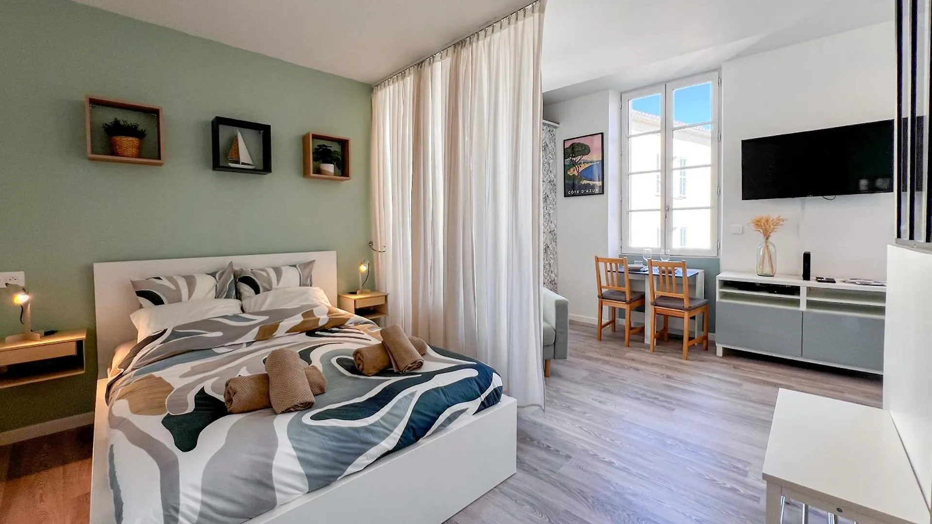 Studio Vue Sur Les Halles De Toulon 2 Couchages Lejlighed